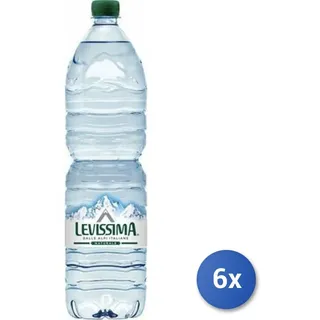 6x Multipack Levissima Wasser Natur Lt 1.5
