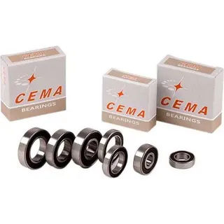 Cema Kogellager 699 9 x 20 x 6 Stahl - Silber