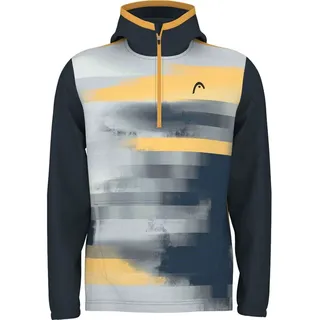 Head Racket Topspin Kapuzenpullover - Navy / Print Visi - S