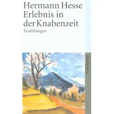 Bild von Erlebnis in der Knabenzeit. Von Hermann Hesse (Taschenbuch)
