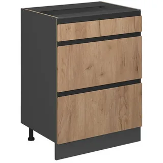 Vicco Schubladenschrank R-Line 60 x 46 x 81,5 cm Grau