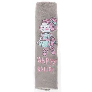 Walser Gurtpolster Ballet Doll Auto-Gurtschoner-Kinder rosa