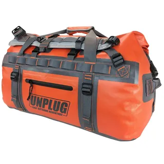 Rucksack Wasserdicht, Reiserucksack, Rucksack rolltop, Sports & Outdoor, Rucksack Herren wasserdicht, Reisetasche 80 Liter (155L Orange)