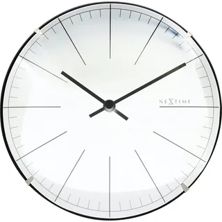 Nextime 20 cm 3506WI schwarz/weiß