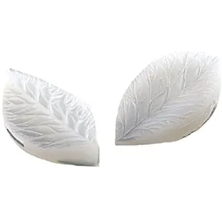 Silikomart | Silikonform, Sugarflex Leaves Form, Maße 100 x 60 mm, Made in Italy