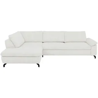 Beldomo Style Ecksofa , Creme, Naturfarben , Textil , Ottomane links, L-Form , 291x197 cm , Goldenes M , Typenauswahl, Fußauswahl, Stoffauswahl, seitenverkehrt erhältlich, individuell planbar , Wohnzimmer, Sofas & Couches, Wohnlandschaften, Ecksofas