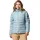 Women s 2 Full Zip Jacket Puffer Jacket Crushed Blue XS