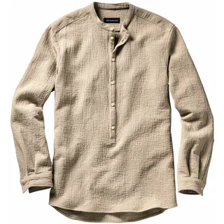 Hammerschlag-Hemd Beige 46