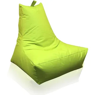 Kinzler Sitzsack »Lounge« 1 Stk. tlg. Loungesessel, Uni Farben, mit Rückenlehne, Outdoor geeignet, grün