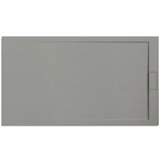 Ottofond Duschwanne Extraflach Zona Rechteck 140 cm x 80 cm Zementgrau