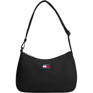 TOMMY JEANS Damen TJW ESS Daily Shoulder Bag AW0AW17888, Schwarz (Black), Einheitsgröße, Schwarz (Schwarz), One Size