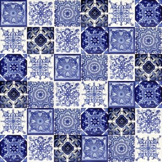 Cerames Mexikanische Keramische Fliesen Tono - 30 dekorative mexikanische mosaik fliesen für Badezimmer, Küche, Dusche, Treppen, Küchenrückwand | Keramikmosaikfliesen 10,5x10,5 cm