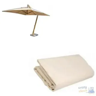 Andrighetti Ersatzbezug für Alicante Sonnenschirm 094590 300x300 cm Weiß