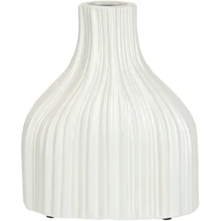 I.GE.A. Blumenvase 21 cm Weiß