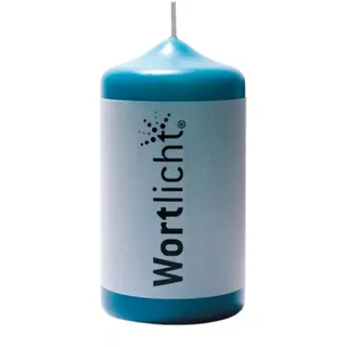 Bulla Design Wortlicht Wortlicht Kerze Wünsche zum Geburtstag Farbe ocean