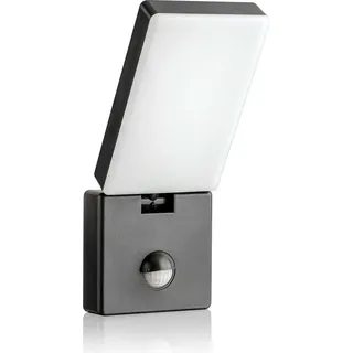 sebson LED Aussenleuchte Bewegungsmelder, 15W 900lm kaltweiß 5800K schwenkbar IP65, Außenwandleuchte Sensor 9m / 140°