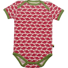loud + proud 201 Unisex - Baby Babybekleidung/Unterwäsche/Bodys, Gr. 50/56, Pink (Rosenrot)