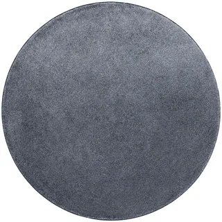 Snapstyle Hochflor Luxus Velours Teppich Touch 200 x 200 cm Anthrazit