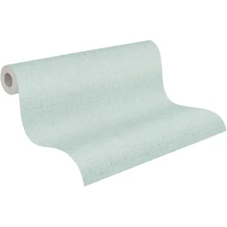 A.S. Création Vliestapete mit Textilstruktur 10 m x 0,53 m 790672 Blau/Braun