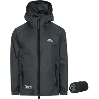 Trespass Qikpac Kids Packaway Waterproof Jacket Flint 5/6