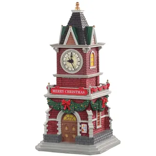Lemax - Caddington Village - Sights & Sounds: Tannenbaum Clock Tower - (05679)