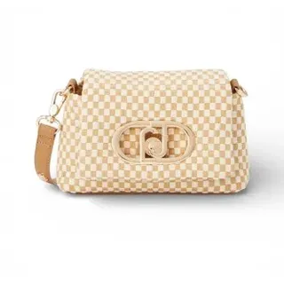 Liu Jo für Damen. AA6269 T428A Braun karierte Tasche (OSFA), Lässig, Synthetisch
