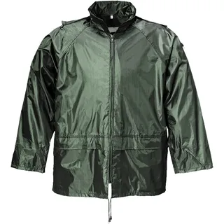 Terrax Workwear Regenjacke Herren Oliv 4XL