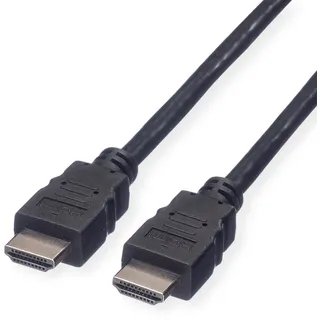 Value Monitorkabel HDMI High Speed, ST-ST, schwarz, 2 m