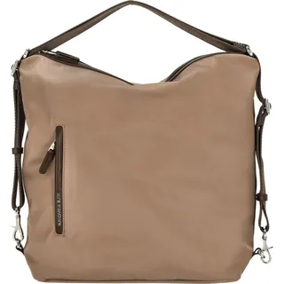 Stylische braune Damen Umhängetasche mit verstellbarem Gurt - Braun