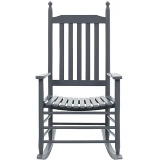 VidaXL 45698, Terrasse, Gepolsterter Sitz, Holz, Grau, 605 mm, 820 mm - Grau