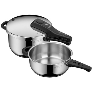 WMF Perfect One Pot Schnellkochtopf-Set, 4,5 l + 3,0