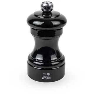 Peugeot Bistro Pfeffermühle 10 cm Schwarz lackiertes Holz