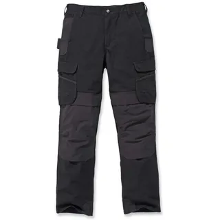 CARHARTT Steel Rugged Flex Relaxed Fit Cargo Hosen Schwarz W30 L32