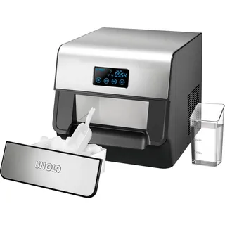 Unold 48955 Eiswürfelbereiter Edel - Schwarz, Silber