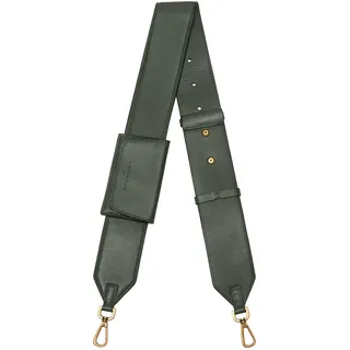 407-Shoulder Straps long -SMALL ACCESSOIRES SHEEP NATURAL-cypress green