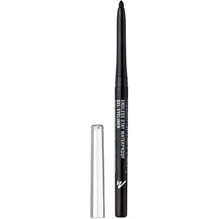 Manhattan Endless Stay Waterproof, Gel Eyeliner mit Glitzer und herausdrehbarer Mine ohne Anspitzen, Farbe Starlit Black 007, 1 x 2,6g