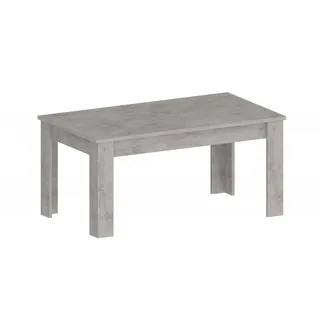 Esstisch HOME AFFAIRE "JESI", silber (silber beton matt, silber beton matt, silber beton matt), B:160cm H:75cm T:90cm, Tische, Esstisch
