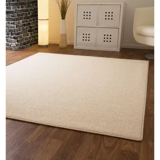 Steffensmeier Designer Teppich Modern Berber Wellington in Sand, Größe: 100x200 cm