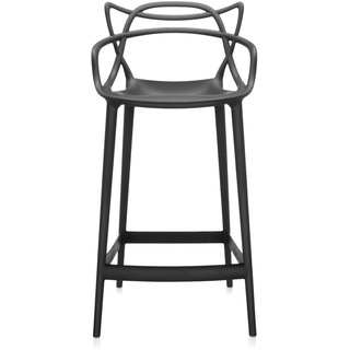 Kartell Masters Stool Hocker, Schwarz, H.65