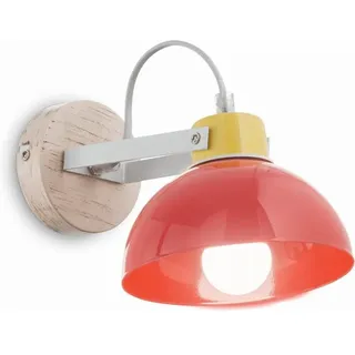 Wandlampe Ideal Lux TITTI AP1 ROSSO 157122 E27