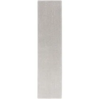 Snapstyle Mona Hochflor Teppichläufer 100 x 100 cm Silber