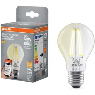 Osram Leuchtmittel E27 6W dimmbar warmweiß