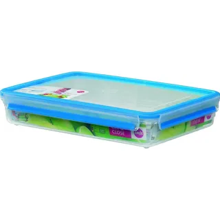 Emsa Frischhaltedose rechteckig blau 6,0 cm 2,6 l