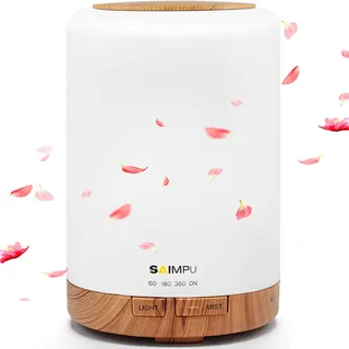 Aroma Diffuser, 300ML Leiser Ultraschall Luftbefeuchter DuftöL Diffuser