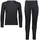 Herren-Set Sweatshirt und Hose Schwarz XXL