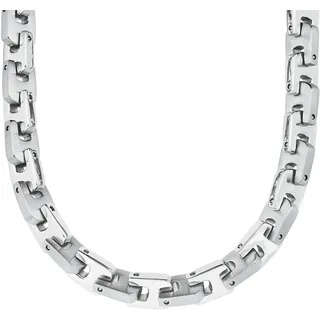 s.Oliver Collier Edelstahl für Herren, Halsschmuck, Silber, Kommt in Schmuck Geschenk Box