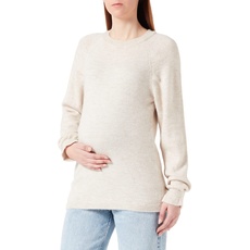 Noppies Maternity Damen Pullover Pierz Long Sleeve, Oatmeal-P807, L