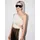 LeGer Lena Gercke LeGer Leia Top One-Shoulder Top Damen mit Knotendetail körpernahe Passform Oberteil mit Cut-Outs Mode für Damen by Lena Gercke Gr 34-66