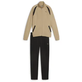 Puma Classic Tricot Suit Trainingsanzug Beige/Braun S