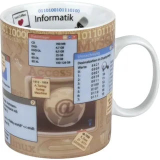 Könitz Wissensbecher Informatik, Porzellan, 1-Pack